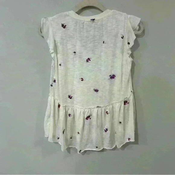Francesca’s Mi Ami Flowy Babydoll Top Blouse - Picture 3 of 4